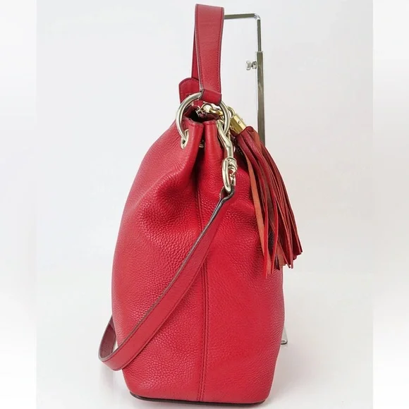 Gucci Vibrant Red Shoulder Bag - Picture 4 of 15